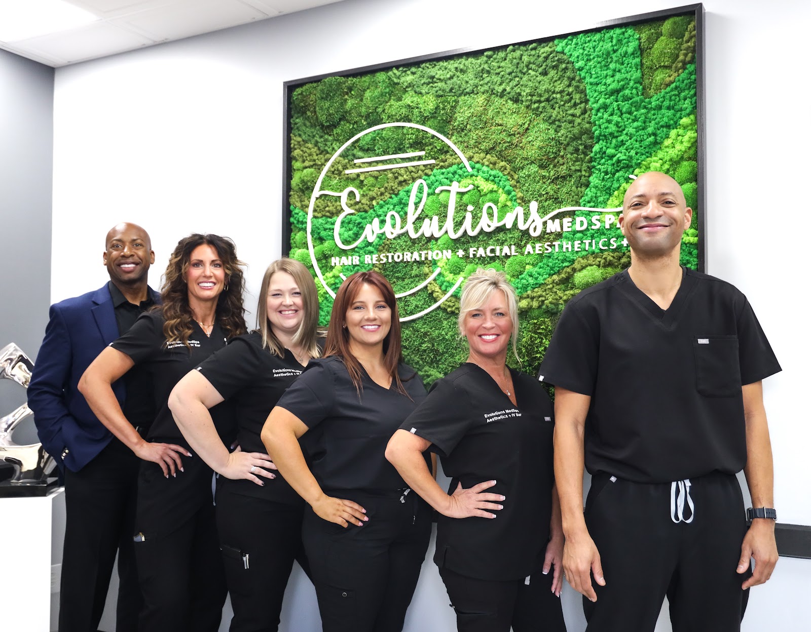 Evolutions MedSpa team in clinic